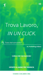 Mobile Screenshot of cliccalavoro.it